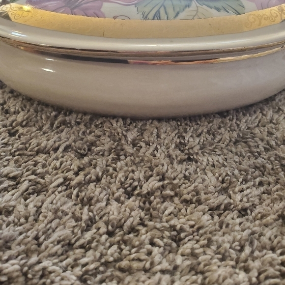 Music Box, Trinket Box, Porcelain, Casual By Paul Sebastian 1995, Beautiful - Picture 3 of 13